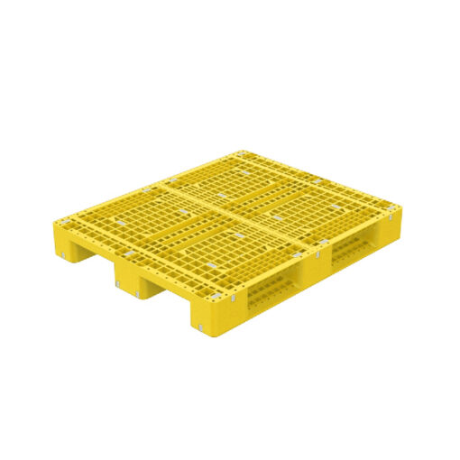 Pallet nhựa V4-1575 màu vàng của Nhựa Việt Tiến