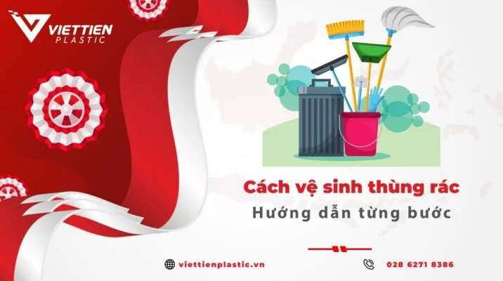 cách vệ sinh thùng rác