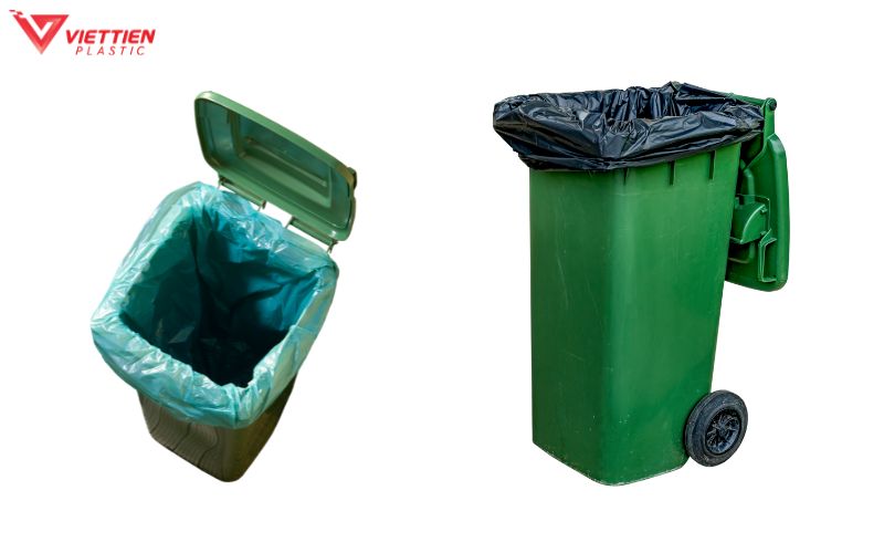 bảo vệ thùng rác nhựa khỏi những tác nhân bên ngoài