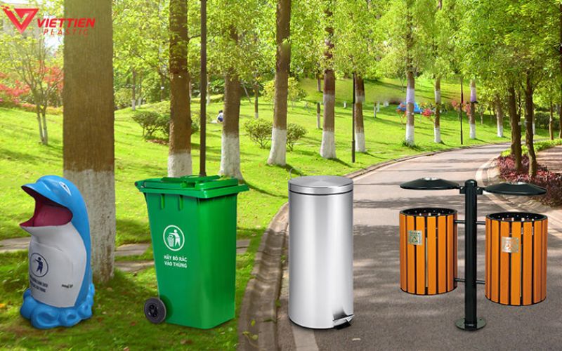 Cách bố trí thùng rác