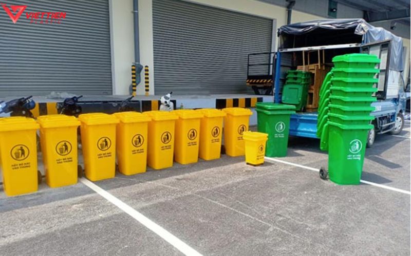 Thùng rác Điện Biên