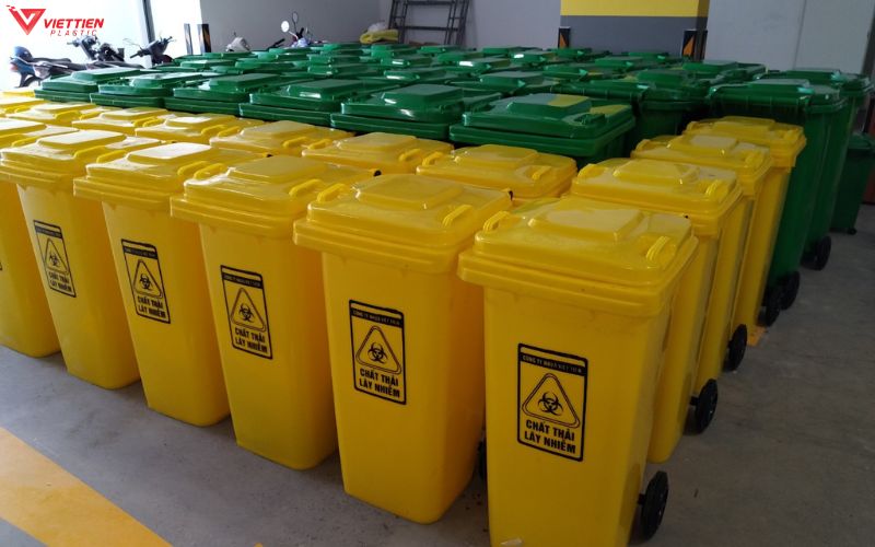 Nhựa Việt Tiến chuyên cung cấp thùng rác nhựa chất lượng cao