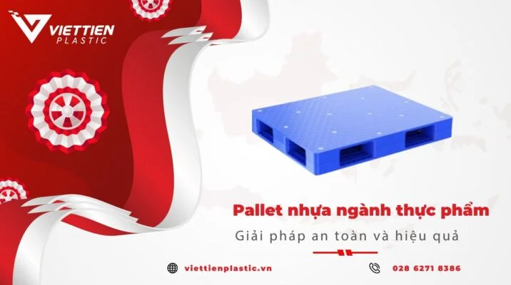 Pallet nhựa ngành thực phẩm
