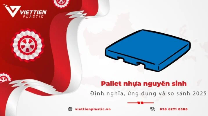 Pallet nhựa nguyên sinh