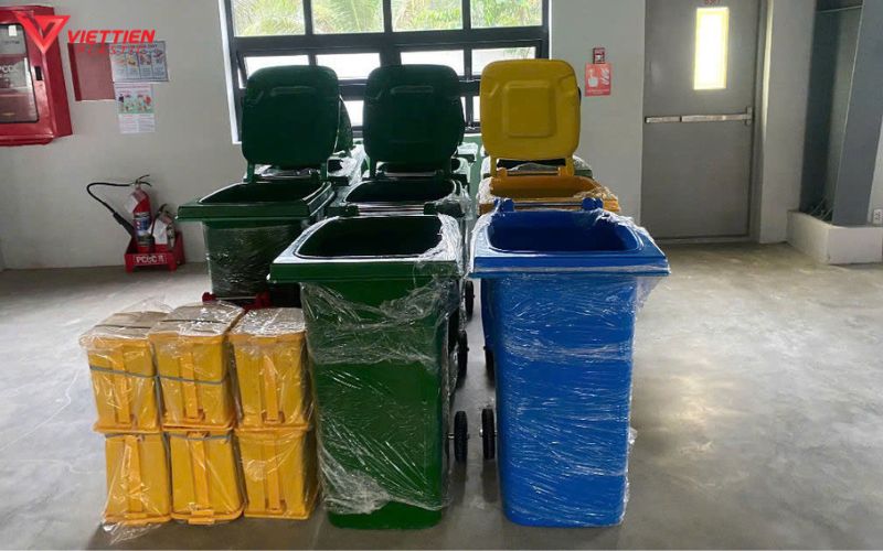 Thùng rác nhựa Lâm Đồng