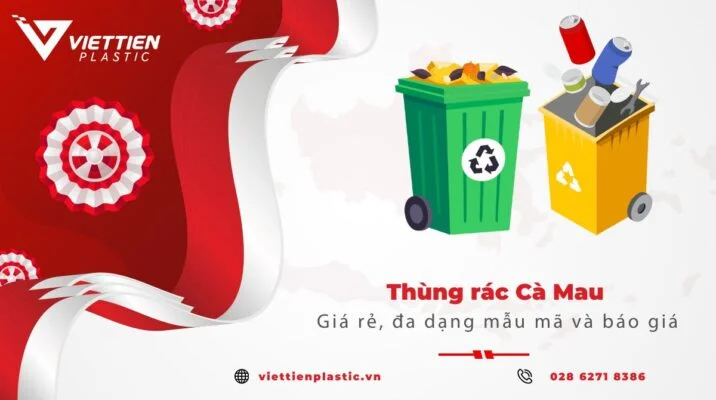 Thùng rác Cà Mau