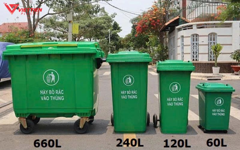 Thùng rác Nha Trang