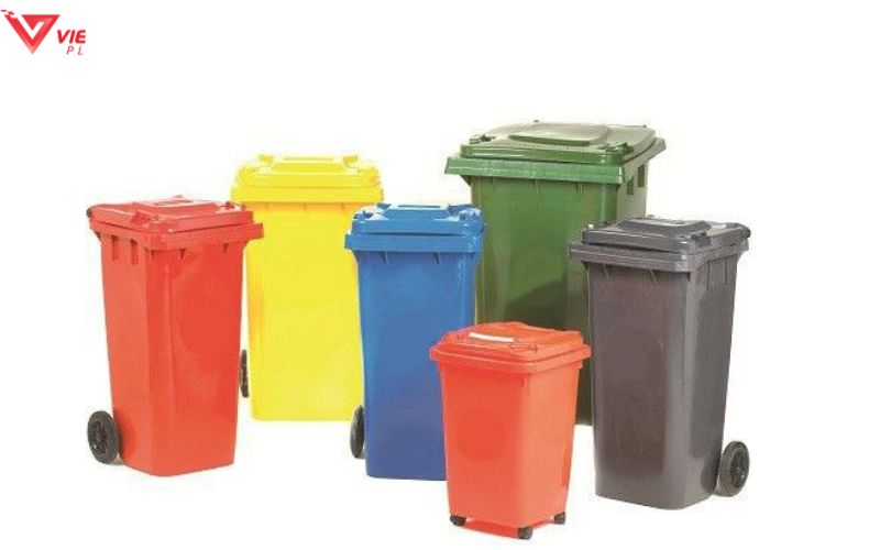 Chất liệu sản xuất thùng rác nhựa