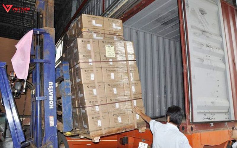 Cách tính xếp hàng conainer