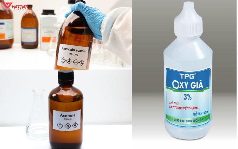 Tẩy trắng đồ nhựa bị ố vàng bằng phương pháp hóa học