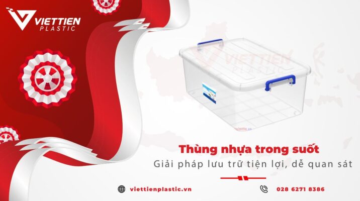 Thùng nhựa trong suốt