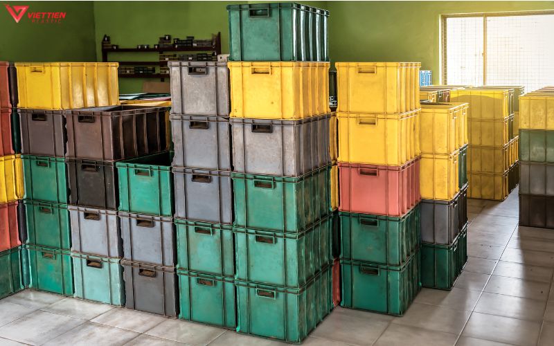 dấu hiệu nhận biết thùng nhựa kém chất lượng
