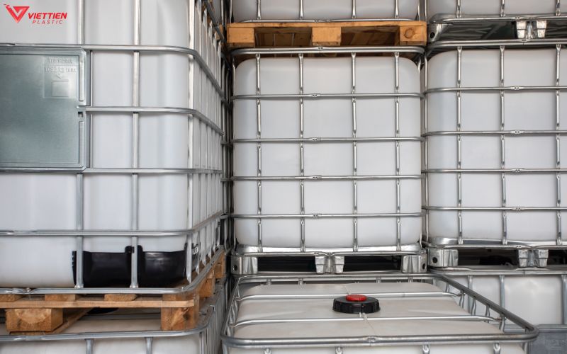 Hướng dẫn bảo quản tank IBC sau vệ sinh