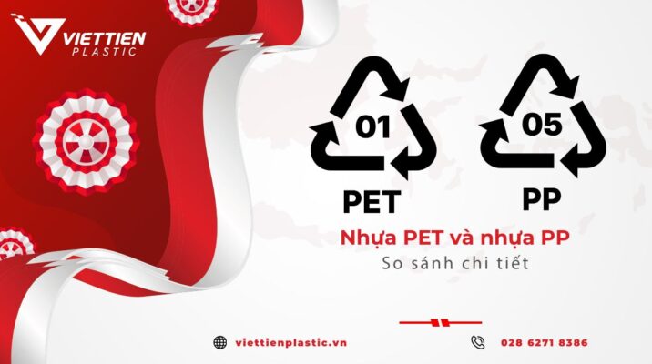 So sánh chi tiết nhựa PET và nhựa PP