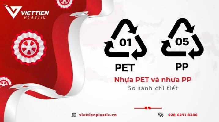 So sánh chi tiết nhựa PET và nhựa PP