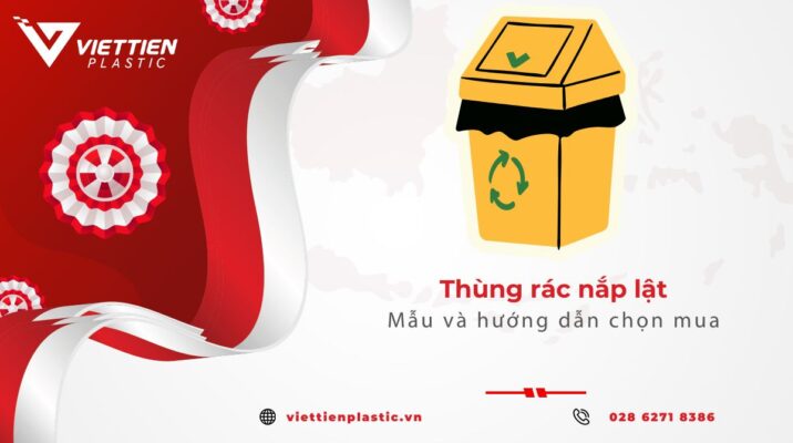 Thùng rác nắp lật