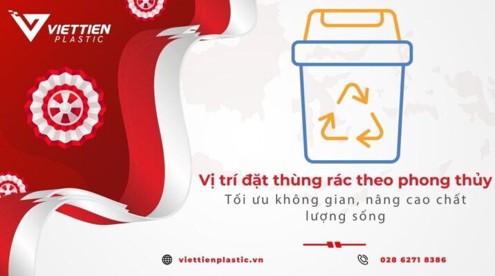 vị trí đặt thùng rác theo phong thủy