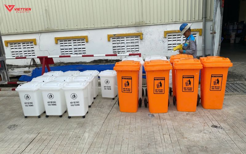 Lựa chọn phương án thùng rác theo quy mô chung cư