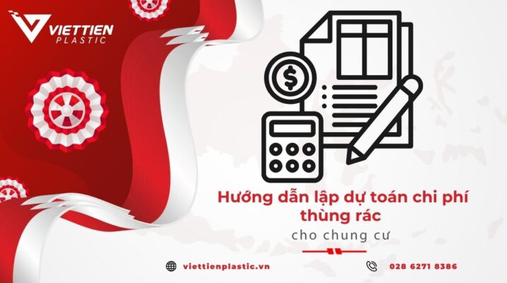 Hướng dẫn lập dự toán chi phí trang bị thùng rác cho chung cư