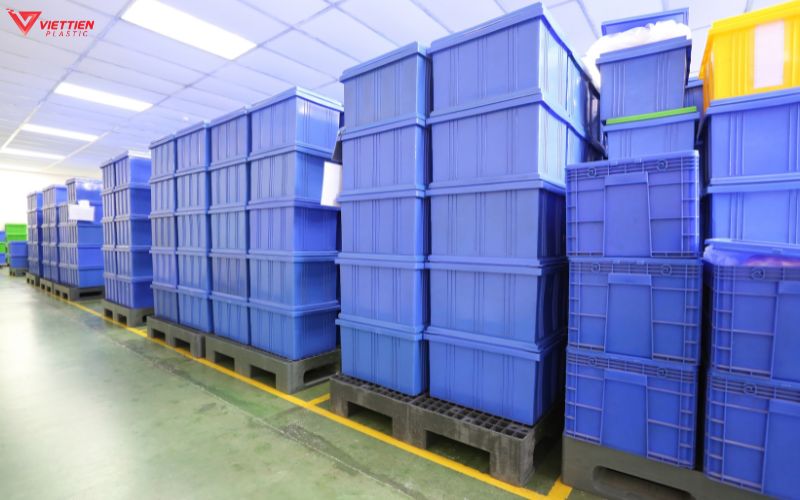 vệ sinh thùng nhựa đặc sạch như mới