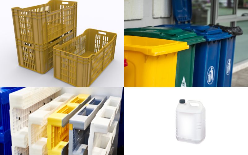 Nhựa nhiệt dẻo ứng dụng chết tạo các sản phẩm nhựa công nghiệp