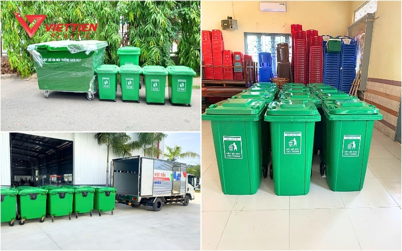 Cung cấp đa dạng thùng rác công cộng cho doanh nghiệp, dự án và công trình