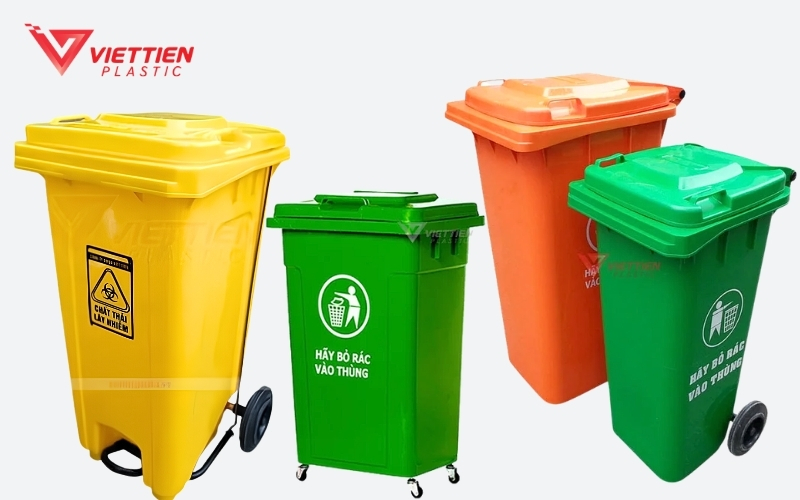 Dòng 90 - 120 lít cân bằng giữa sức chứa, kích thước và di chuyển