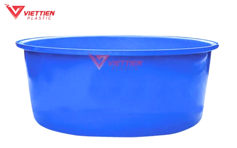 Thùng tròn 4.000 lít tối ưu dung tích trên mặt bằng lớn