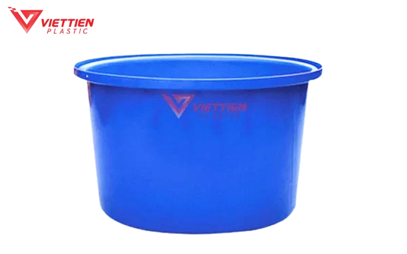 Thùng tròn 500 lít phục vụ lưu trữ quy mô lớn